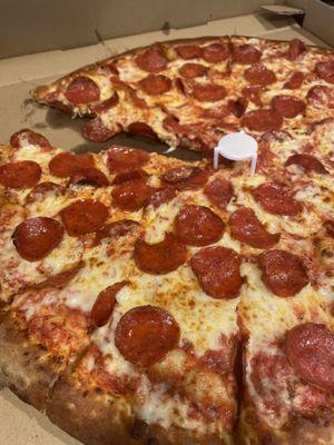 Pepperoni pizza