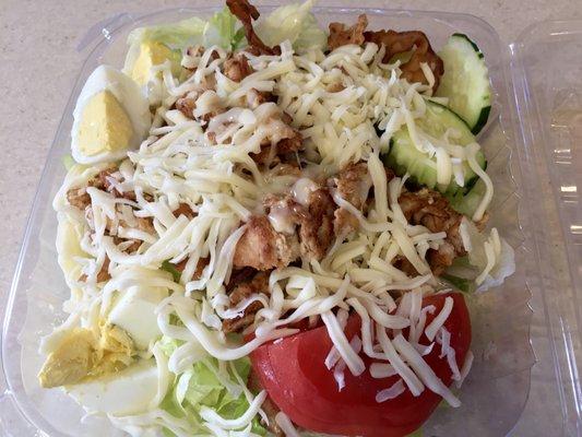 Chicken on a Salad