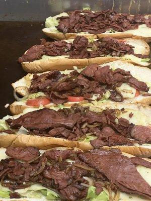 Pastrami subs