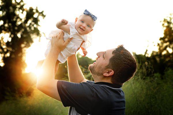 Sunset family photography