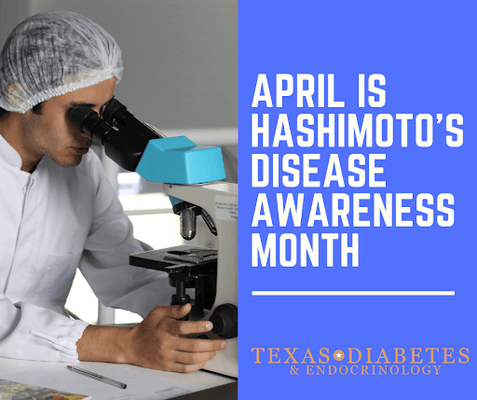 April is Hashimoto's Disease Awareness Month. What the heck is that? http://www.texasdiabetes.com/hashimotos-what-the-heck-is-that/