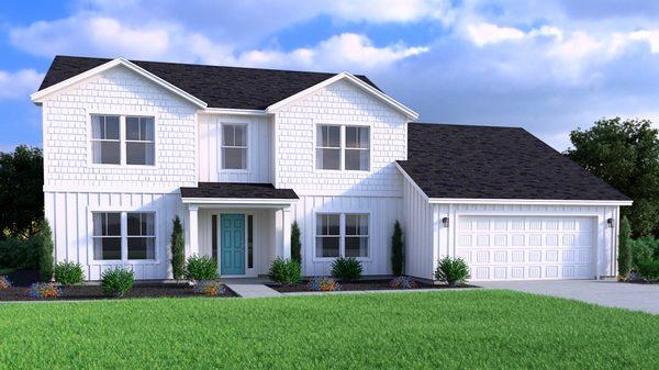 Hedgefield Homes (North Texas) Home Plans - The Meridian A