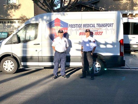 Meet some of our highly trained medical transporter.