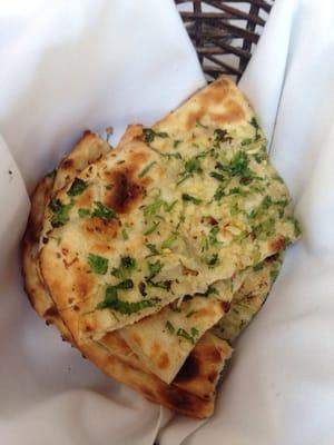 Garlic naan