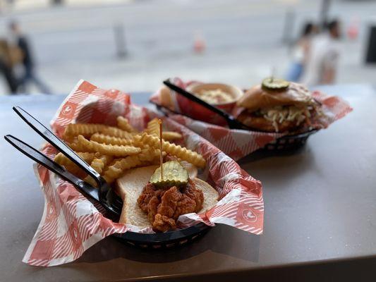 Chicken Sandwich + Chicken Tenders