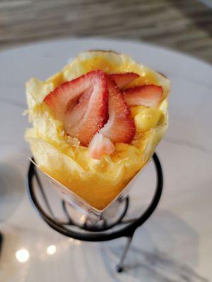 Creme Brulee Crepe