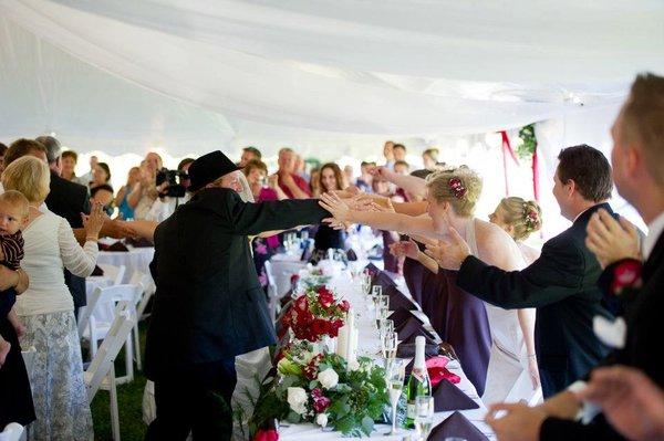 indoor / outdoor tented weddings! Fun, Fun!