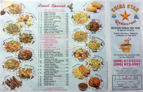 Menu Front