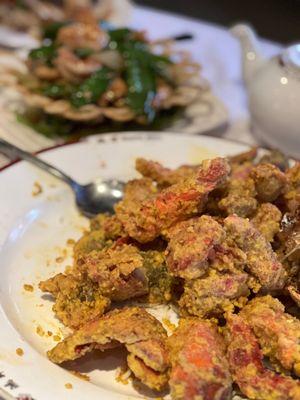 Salted egg lobster