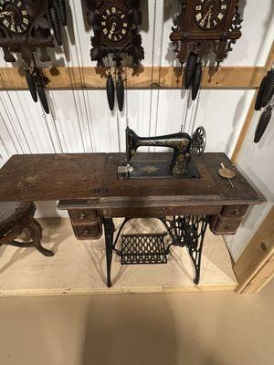 Antique Singer sewing machine