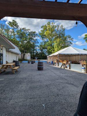 Outdoor area (right next to the campground)