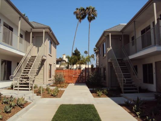 Typical looking apartment in San Diego.