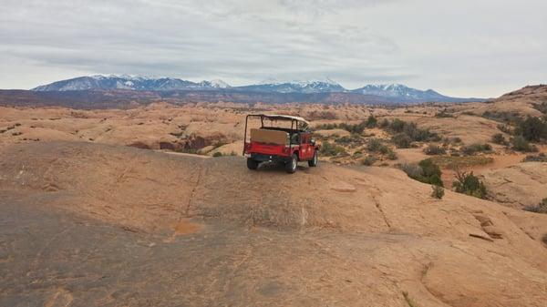 Stop on Sunset Hummer tour of Hell's Revenge