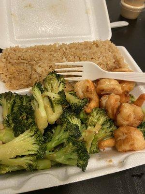 Hibachi shrimp