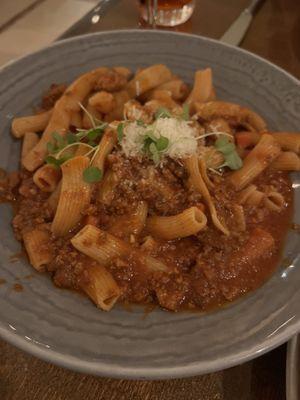 Rigatoni bolognese