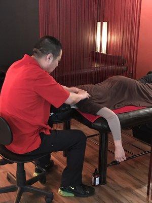 Table massage