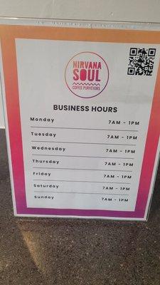 Business hours