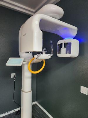 Our advanced dental Cone-beam Computed Tomography machine for precise and accurate x-rays.