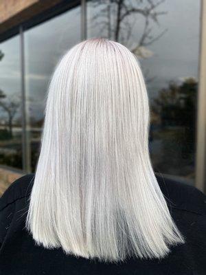 Platinum bleach and tone