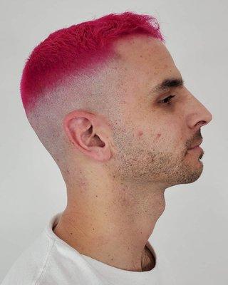 Men's hair coloring