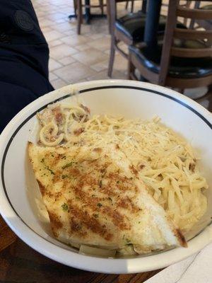 Chicken carbonara