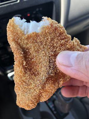 Breaded sole