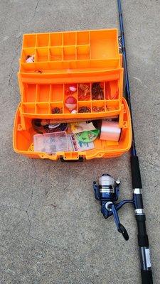 My fishing gear, not complete yet.