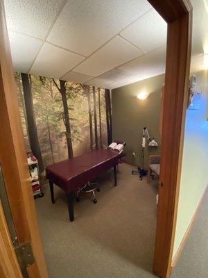 Each room is themed for a fully relaxing healing experience