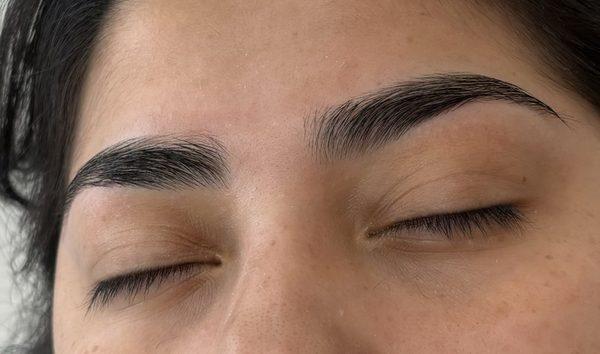 Brow threading