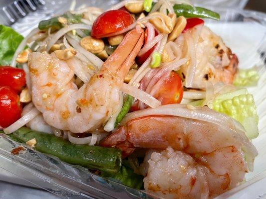 Shrimp Papaya Salad