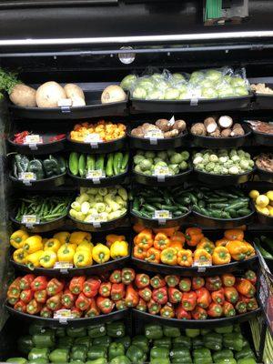 Produce section looked nice