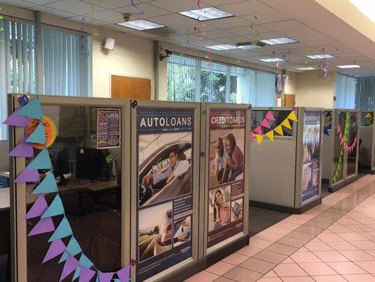 Our Downey Branch decorated for our 80th anniversary!