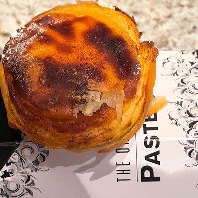 Pasteis de Nata. $3.25 + tip