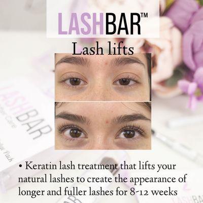 The best lash lift is at LashBar