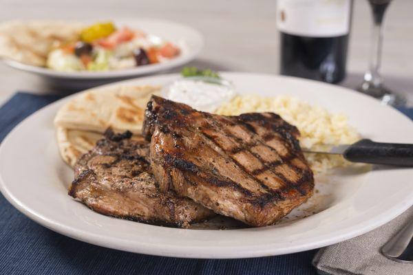 Greek Style Pork Chops