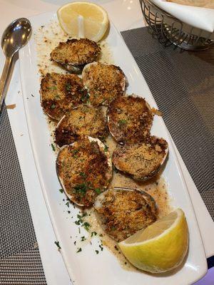 Baked clams