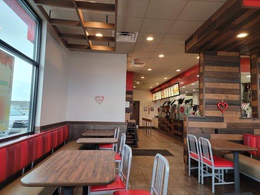 Inside of this Arbys