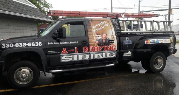 A name you can trust, A-1 Roofing