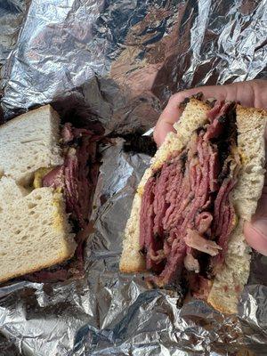 Hot Pastrami on rye!