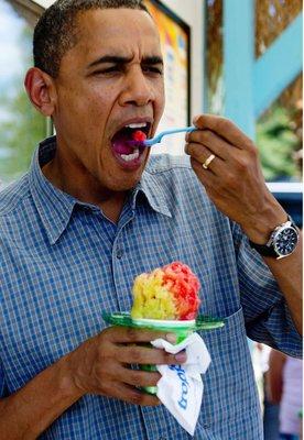 Even President Obama is a fan of Tropical Sno!