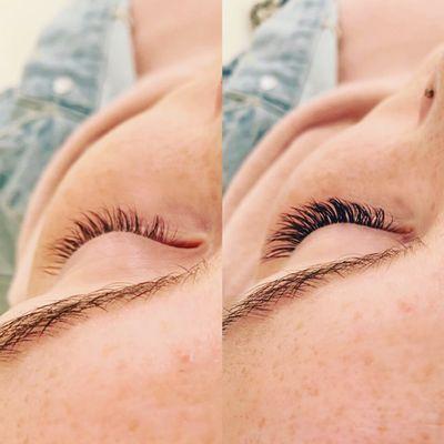 Lash Extensions by Esthetician, Amber