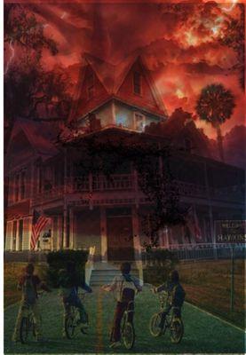 May-Stringer House in the upside down