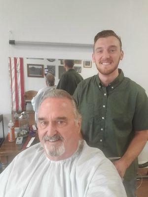 Sonny came in for a trim! Thanks for choosing Shasta Barber Company.