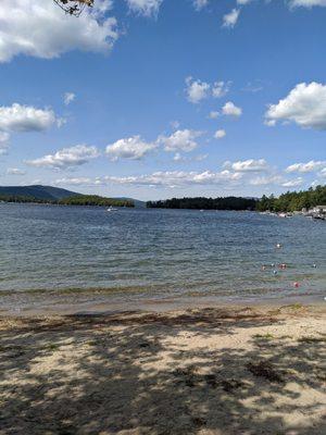 Newfound Lake beaches were less than a five minute drive!