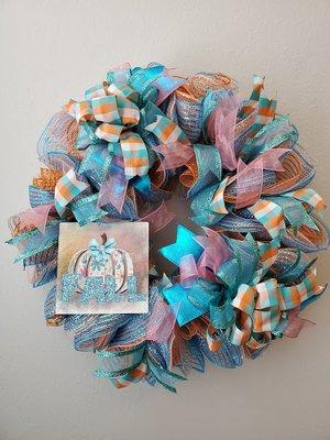 Untraditional "Fall" Wreath $65 + tax SALE 30% off LAST ONE