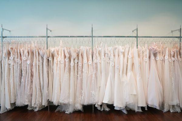 Beautifully curated selection of designer wedding gowns