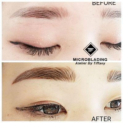 Regardless of the previous tattoo, we can still fix the brow!