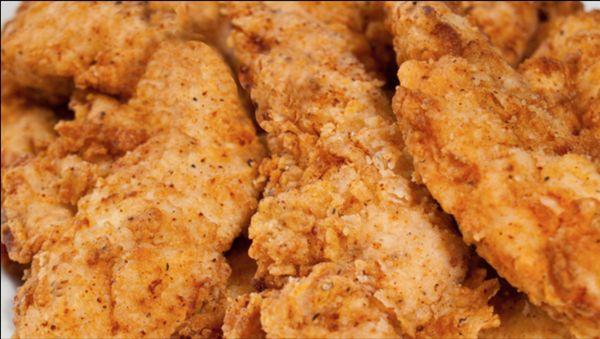 Hand-Breaded white meat chicken fingers