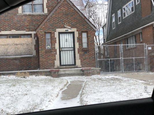 It's perfect!  The new gate is an added feature to this property.