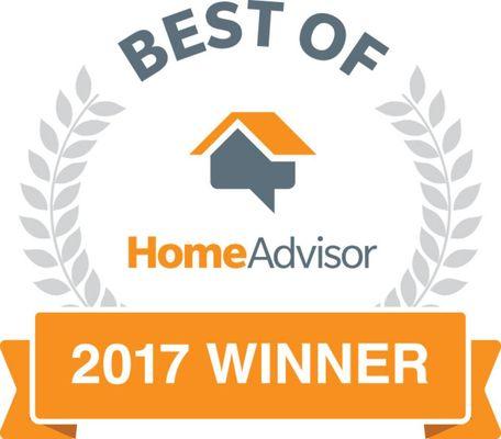 We were awarded 2017 Best Roofing Contractor on Homeadvisor!